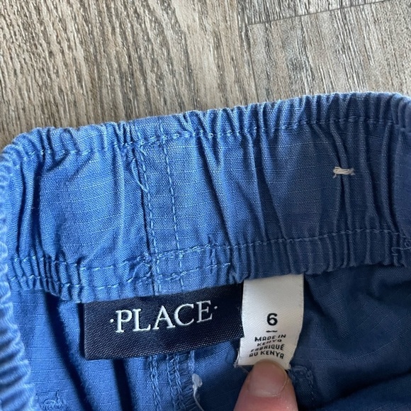 Children’s Place Blue Cargo Shorts, size 6 - Picture 3 of 3